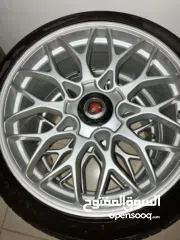  2 جنط ببي اف القصة لجديدة  مقاس 225/40/18