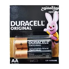  4 بطاريات دوريسال DURACELL عدة أحجام