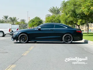  3 MERCEDES S500  kIT 63  COUPE FULL OPTION  MODEL 2015