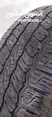  5 كوشوك دنلوب 235/70/16 بحاله جيده