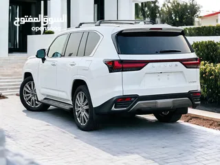  6 AED 7,520 PM Available  BRAND NEW  UNDER WARRANTY  VIP EDITION  LEXUS LX600 2022