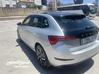  5 سكودا سكالا ترخيص 2020 سقف بانورما خزانه كهربا ليد امامي خلفي ماشيه 65