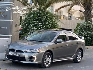  10 ميتسوبيشي لانسر EX 2017   فل مع الفتحه استخدام شخصي لم تعمل سياحي او تطبيقات فحص كامل