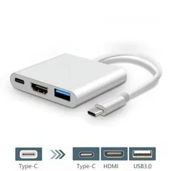  1 Converter 3 in 1 - Type-C to HDMI + USB + Type-C