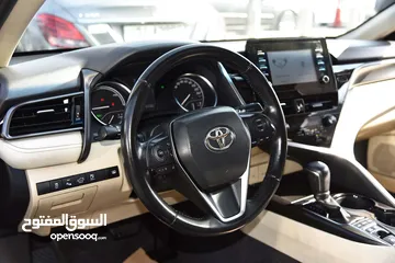  10 تويوتا كامري هايبرد Toyota Camry GLE Hybrid 2022