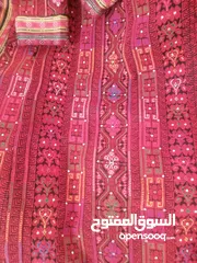  3 ثوب تراثي تطريز  نادر