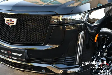  24 كاديلاك اسكاليد بلاك اديشن وارد الوكالة 2022 Cadillac Escalade 600 Black Edition