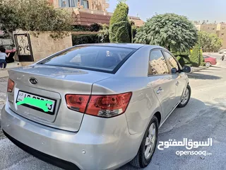  9 كيا فورتي موديل 2010 فحص كامل للبيع بحاله الوكاله مالك اول من الشركه
