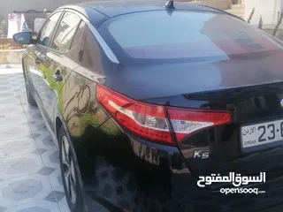  5 كيا k5 كوري 2013 فحص كامل  للبيع فل ما عدا الفتحه