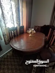  2 طاولة خشب مصري ارابيسك