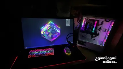 1 جهاز جيمنج مستعمل استعمال خفيف للبيع بسعر مناسب
