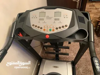  3 جهاز ركض تريدمل sportek فخم مع تويستر و جهاز رجاج نظيف جدا للبيع