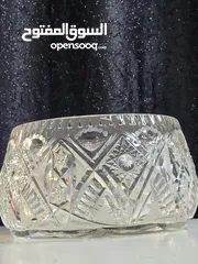  22 Crystal Egermann كريستال تشيكي ماركة   مزينة بطبقة سميكة من ماء الذهب Egermann