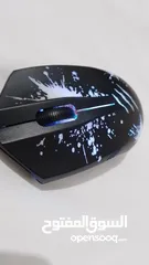  1 ماوس ألعاب Jedel بإضاءة RGB ملونة وجذابة، مستعمل بحالة ممتازة ويعمل بكفاءة عالية، مناسب للجيمينغ