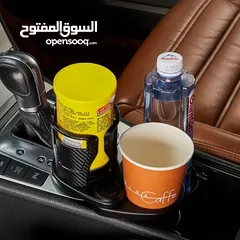 3 حامل أكواب السيارة الدوار 2 في 1 - ABS متين، إكسسوار داخلي متعدد الوظائف للسيارة والمركبات والشاحنات