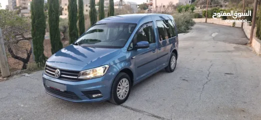  13 كادي موديل 2018 ماتور 2000ديزل -ركاب 6+1-ماشي 115الف كليو -غيارعادي فحص  نظيف صلاة النبي