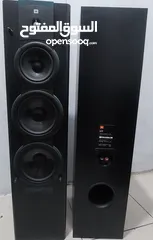  2 JBL speakers made in Denmark