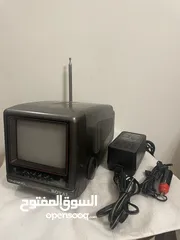  6 بيع تلفزيون صغير متنقل نوع دايو مع راديو كلاسيك 5 بوصة ملون