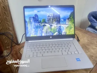  1 لاب توب hp شبه جديد