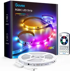  2 Govee Smart LED Strip Lights اضاءة RGB