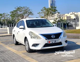  1 NISSAN SUNNY FULL OPTION  MODEL 2016 FAMILY USED CAR FOR SALE