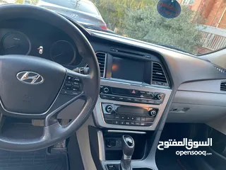  6 هيونداي سوناتا فحص كامل وارد امريكي لون لؤلؤي بحالة ممتازة للبيع