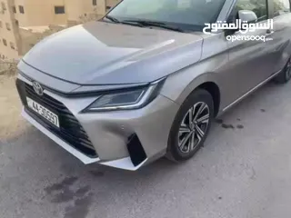  29 تويوتا يارس ياباني اصلي  لاتزال على كفالة الشركة موديل  2023 للبيع الشكل الجديد