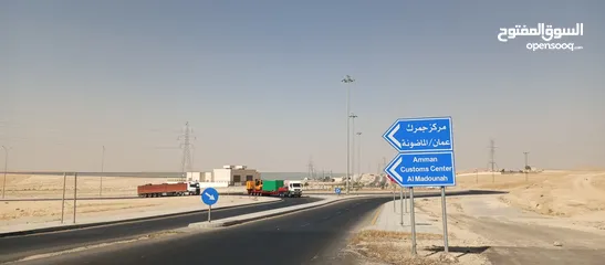  2 الماضونة.مقابل جمرك عمان الجديد ارض للبيع