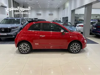  4 Fiat 500C 2022 (Red)