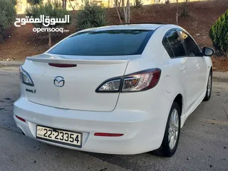 8 مازدا 3 زوووم موديل 2013 فل كامل مع الفتحه بأعلى صنف ومواصفات من فئتها  MAZDA 3 ZOOM MODEL 2013
