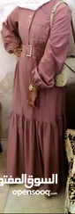  3 فستان للبيع لون ارزرق وفستان لون سومو