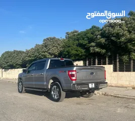  12 FORD F-150 2021 Lariat  Hybrid POWER-BOOST  فورد f150 بحال الوكاله- بدون الرقم