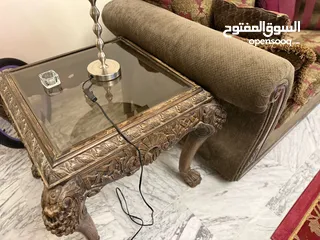  6 طقم كنبايات فخم جدا مع طقم طربيات حفر