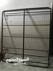  1 سرير نوم مزوج حديد لوجه الله تعالى