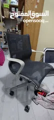  5 Table Metal rack chair and printer