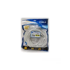  5 CABLE E.NET CAT6a patch cord gray 10M  كوابل انترنت 10M