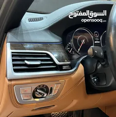  23 BMW 740Le 2017 وارد شركه ابو خضر مالك اول فل كامل اعلى تصنيف فحص كامل بحاله الوكاله