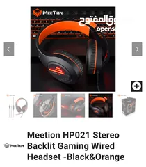 2 Meetion headset mt-021