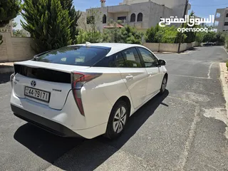  5 تويوتا بريوس 2018 فحص 3 جيد قصعه اثر ضرب بسعر مغري جدا