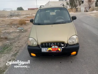  3 هونداي اتوس 98 جير اوتوماتيك  فحص جيد جداً بحاله ممتازه جدا ترخيص سنة كاملة دهان جيد جدا