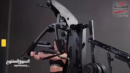  12 هوم جيم  ملتي اكشن الجديد  - جهاز بناء الاجسام - جهاز حديد منزلي - home gym - اجهزة رياضية