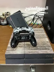  1 Used PS4   With 2 remotes