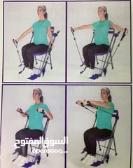 7 Chair Gym for Multi Exercises
