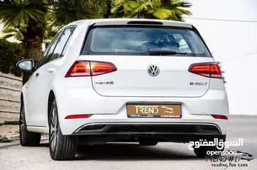  3 Volkswagen E-golf 2019 بحالة ممتازة جدا