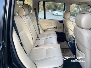  16 رنج روفر موديل 2006 محوّل 2012 Autobiography لون اسود مالك ثاني فل كامل بحال الوكالة للبيع .