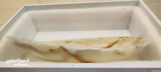  9 Countertop Natural Onyx Marble Basins/ مغسلة سطح/ منضدة جديدة