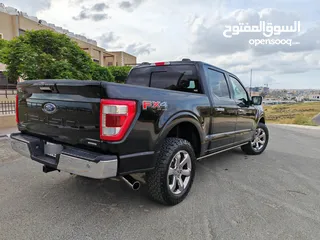  6 Ford F-150 2021 Lariat ( Gasoline )   powerboost 4x4 فورد f150 موديل 2021 بحالة ممتازة