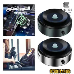  2 مثبت هاتف مغناطيسي للسيارة قابل للدوران360درجة مزدوج الجوانب  مبتكر قاعدة شفط مزدوجة وتصميم مغناطيسي