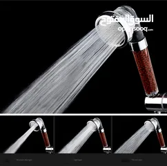  17 دش تقويه ضغط الماء مع حبيبات التورمالين 3 حركات الاصلي دوش حمام دش تورمالين تقوية ضغط ماء