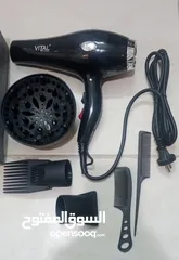  7 سشوار 6000 واط مع دفيوزر 5 في 1 ماركة فيتال الايطاليه مجفف شعر فيتال سشوارات